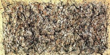 Jackson Pollock Painting - one number Jackson Pollock